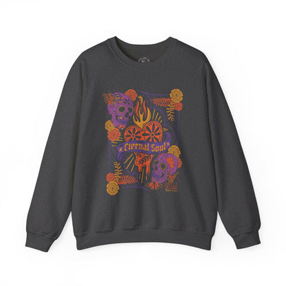 Dia de Muertos Eternal Soul Crewneck Sweatshirt