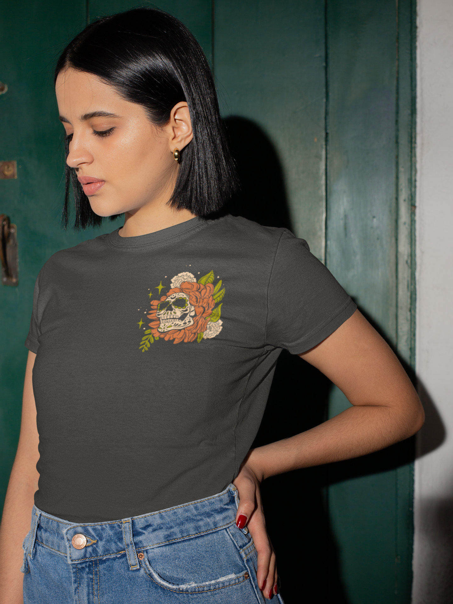 Unisex Día de Muertos T-shirt version 2
